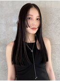艶髪ロング/ステップバング/ストレートスタイル/ロングヘア/銀座