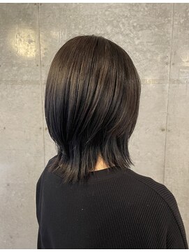 カフカヘア 吉祥寺店(kafka hair) ミディアムレイヤー　ウルフ