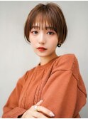 【GEEKS渋谷】小顔/マッシュショート/冬ヘア/キャラメルベージュ