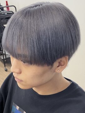 ピープスアンドスー 表参道 渋谷(Peeps&Suu.) シースルーマッシュ/シルバー