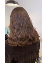 アメリ バイ アピッシュ(Amelie by apish)&nbsp;コテ巻き風パーマ上から少しゆるめ　新デジタルパーマ