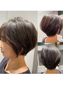 ショートボブ