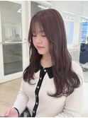 pail lavender / ウェーブ巻き