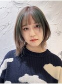 【miku/ブリーチ】レイヤーボブ/デザインカラー/似合わせカット