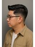 【アイロンパーマ】男前カット+シェービング+選べるマッサージ
