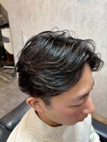 マインド サイトー ヘア アンド スパ mind saito hair&SPA&nbsp;フェザーパーマ×ツーブロック