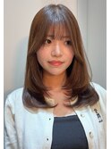 毎日オーダー頂きます♪「顔周りレイヤーカット」