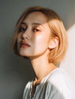 シェル 立川(shell)&nbsp;くびレイヤーエモージュグレージュカラーくびれショート【立川】