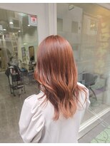 ヘアアンドメイク 心座(hair&make)&nbsp;オレンジベージュ