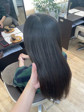 ライフメイクシベル 東林間(Life make siblles) 縮毛矯正でサラツヤに!