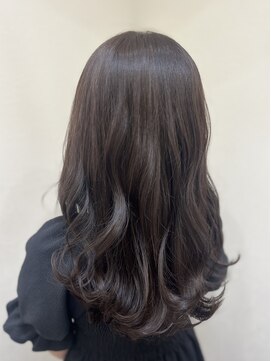 ヘアー ホスピタル ソアン(hair hospital soan) オリーブベージュ × ロング