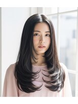 ラディシュ さがみ野(RADISH)&nbsp;20代30代40代髪質改善カラー暖色系レイヤー秋ミディ艶感アップ