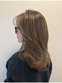暗めカラー/グランマッシュ[レイヤーカット/髪質改善/銀座]