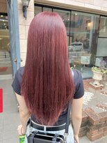 シアン 八王子店(SHIAN)&nbsp;【SHIANみら】ブリーチ無し、チェリーピンク