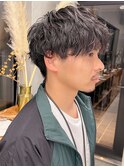 メンズパーマ/メンズショート/二子玉川メンズ/メンズミディアム