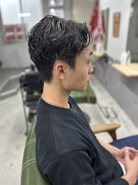 ザスーツブラザーズ(THE SUITS BROTHERS) MEN'SHAIRウルフカルマパーマメンズショートイージーパーマ