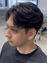 フィフス 原宿(fifth) 原宿フェザーパーマニュアンスパーマメンズパーマセンターパート