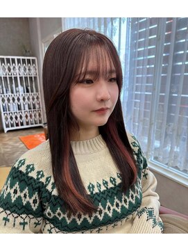 マルクヘアケア(MALQ HAIR CARE) 1ブリーチ、チェリーピンクイヤリングカラー