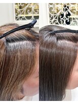 フレームプラス 天王寺あべの店(FRAME+) 白髪ぼかしカラー