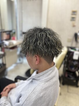 カミング パーマ＋カラー＋カット