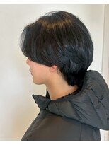 ホワイトストーン WHITE STONE&nbsp;リバースセンターパート柔らか質感メンズマッシュ