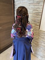 ナイト(KNIGHT) ハーフアップ/卒業袴