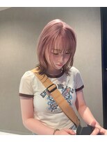 ノル 栄矢場町(nol)&nbsp;ペールピンク×ブラウン　グラデーション