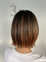 バランス ヘアーデザイン(BALANCE hair design)&nbsp;逆アンブレラカラー×ボブスタイル