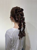 ヘアセット専門サロン by OKINAWA WATABE WEDDING 那覇店&nbsp;編みおろし