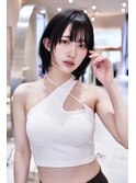20代30代大人ガーリーレイヤーボブ/顔周り似合わせカット