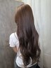 【人気No2】ブリーチ無しダブルカラー+カット+髪質改善トリートメント