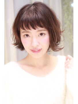 ブリッジ バイ ネオリーブ 綱島店(bridge by neolive) 【bridge by neolive】 透け感ヘルシーボブ