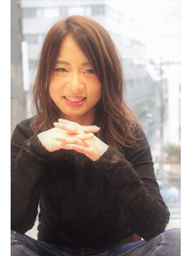 ビーハイブ 一番町店 アヴェダ(BEHIVE) 大人かわいい☆とろみセミディ