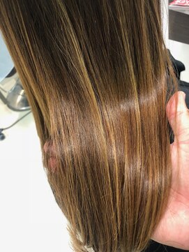 クロップ エス 茅ヶ崎本店(crop es) ハイライトカラーと