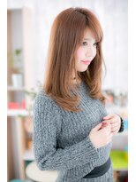 ミック ヘアアンドビューティー 大山店(miq  Hair&Beauty)&nbsp;大人かわいい！小顔レイヤーストレート