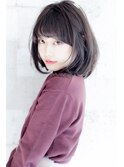 【The C 涼】ニュアンス毛で小顔へ◎ナチュラルボブ☆