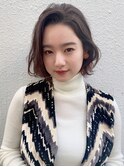 ストカールでふんわりシフォンボブ♪・・・担当KAYO