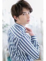 ミック ヘアアンドビューティー 大山店(miq  Hair&Beauty)&nbsp;エッジの効いたコンマバング・ソフトツーブロックb