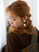 フィオ(fio)&nbsp;【fioフィオ】ブロンドハーフアップ