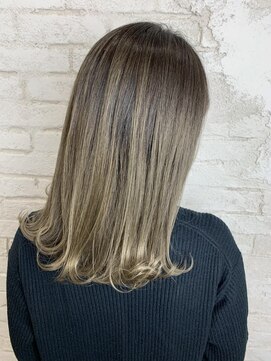 プライズ アイリス 池袋東口店(prize Iris) グレージュ、バレイヤージュ、ニュアンス