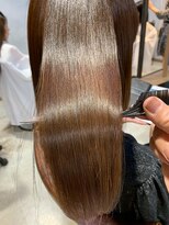 クラッチ 博多(CLUTCH)&nbsp;髪質改善　ココアベージュ　フェミニンロング　20代30代40代