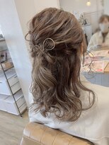 ゴコチ(5cochi)&nbsp;【天女目】ハーフアップヘアセット