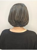 Aラインボブ◎たっぷり透明感【ハイライト】【田中彩】