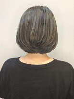 グラッシー センター北店(GLASSI)&nbsp;Aラインボブ◎たっぷり透明感【ハイライト】【田中彩】