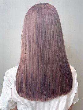 アルバム 銀座(ALBUM GINZA) ラベンダー_くびれヘアビタミンカラーメルティカラー_ba339042