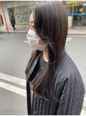 さらさらストレートに顔まわりレイヤーでオシャレに☆
