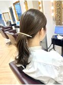 赤みなし★透明感オリーブグレージュ