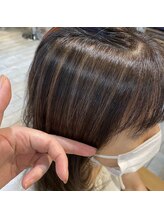 白髪がすぐに伸びてくるのをぼかす方法