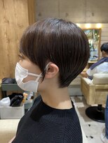 プレイフル(PLAYFUL)&nbsp;メンズっぽく見えないミニ襟ショート★