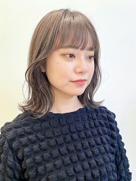 クリアーオブヘアー 一社店(clear OF HAIR) ぱつっと前髪にボブレイヤー / momoka